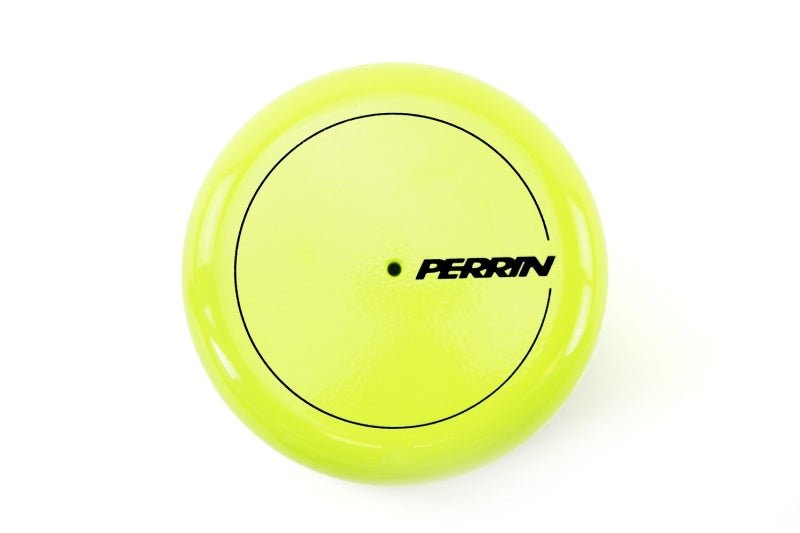 Perrin [15 - 25 WRX, 13 - 25 BRZ, 22 - 25 GR86] Oil Filter Cover Neon Yellow | PSP - ENG - 716NY - JDMuscleOil FiltersperPSP-ENG-716NY