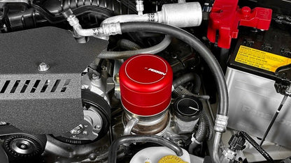 Perrin [15 - 25 WRX, 13 - 25 BRZ, 22 - 25 GR86] Oil Filter Cover Red | PSP - ENG - 716RD - JDMuscleOil FiltersperPSP-ENG-716RD