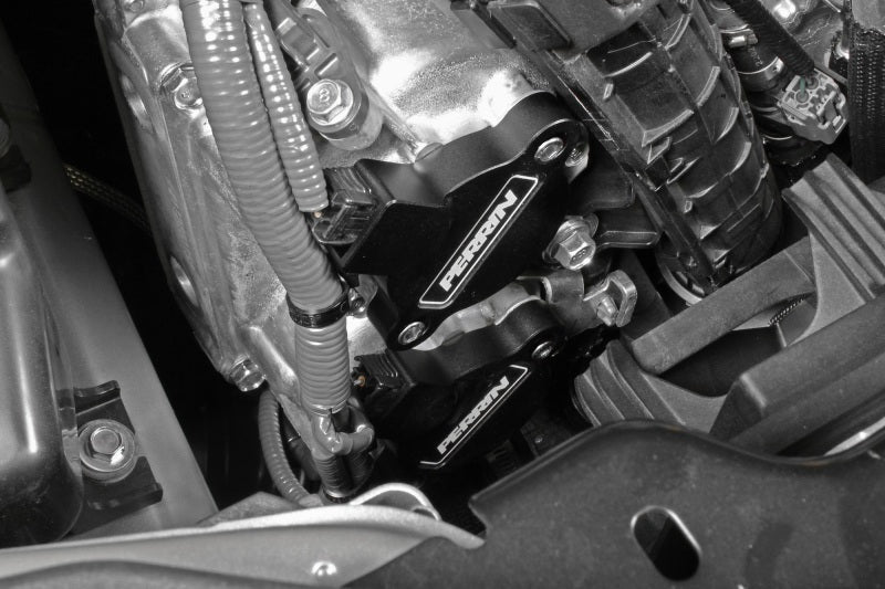 Perrin [15 - 26 WRX] Cam Solenoid Cover - Black | PSP - ENG - 172BK - JDMuscleBoost Control Solenoid CoversperPSP-ENG-172BK