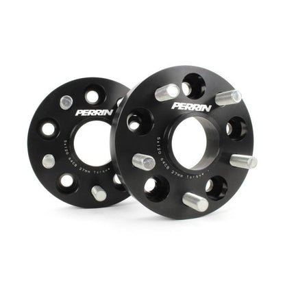 PERRIN [17+ Honda Civic Type R ] Wheel Spacer Set 5x120 27mm Pair - JDMuscleWheel Spacers and AdaptersperPHP-WHL-027BK