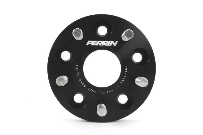PERRIN [17+ Honda Civic Type R ] Wheel Spacer Set 5x120 27mm Pair - JDMuscleWheel Spacers and AdaptersperPHP-WHL-027BK