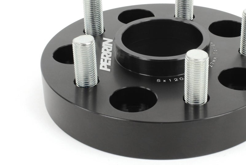 PERRIN [17+ Honda Civic Type R ] Wheel Spacer Set 5x120 27mm Pair - JDMuscleWheel Spacers and AdaptersperPHP-WHL-027BK