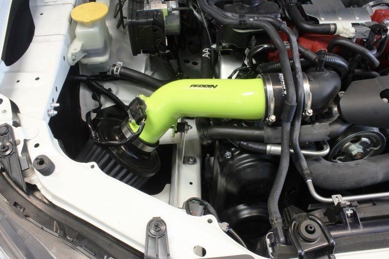 Perrin [18-21 STI] Hi-Power Cold Air Intake Neon Yellow | PSP-INT-326NY - JDMuscleIntakesperPSP-INT-326NY