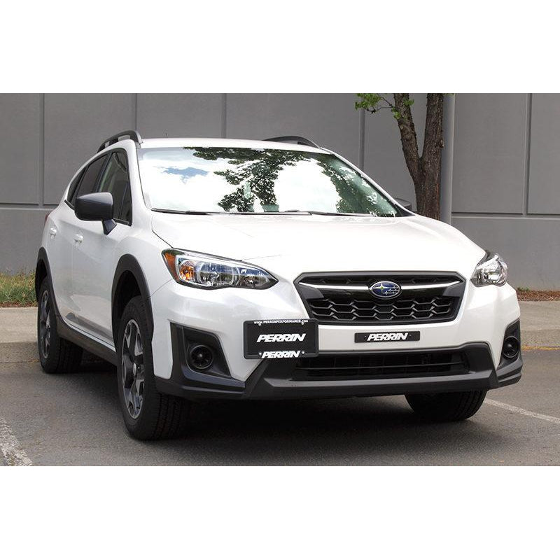 Perrin 2018+ Subaru Crosstrek Black License Plate Delete (PSP-BDY-113BK)-paPSP-BDY-113BK-PSP-BDY-113BK-License Plate Holders and Deletes-Perrin Performance-JDMuscle