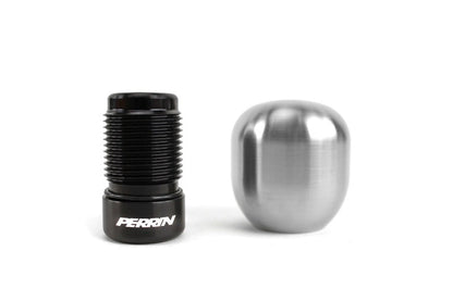 Perrin 2022 BRZ/GR86 w/ AT Transmission Weighted Barrel Stainless Steel 1.85" Shift Knob | PSP - INR - 134 - 2 - JDMuscleShift KnobsperPSP-INR-134-2