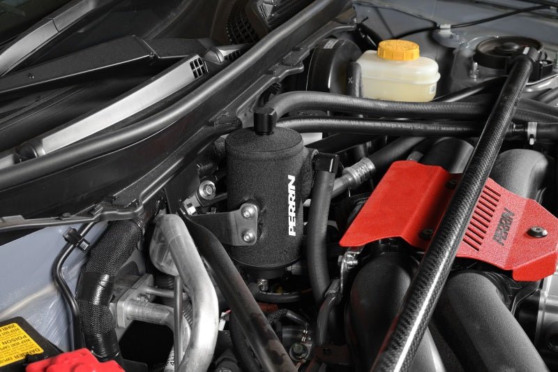 Perrin [22 - 23 GR86, 13 - 16 FR - S, 13 - 23 BRZ] Air Oil Separator - Black - JDMuscleAir Oil SeparatorsperPSP-ENG-612BK