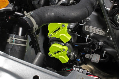 Perrin 22 - 23 GR86 / 17 - 20 86 / 14 - 16 FR - S / 13 - 20 BRZ Cam Solenoid Cover - Neon Yellow | PSP - ENG - 173NY - JDMuscleCam Sensor CoversperPSP-ENG-173NY