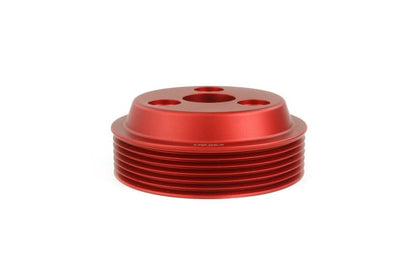 Perrin [22 - 25 WRX, 19 - 22 Forester, 20 - 22 Legacy, 21 - 22 Crosstrek] Water Pump Pulley Red | PSP - ENG - 112RD - JDMusclePulleysperPSP-ENG-112RD