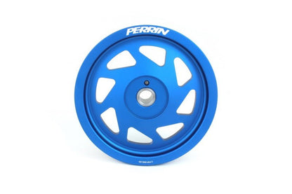 Perrin [22-25 WRX, 22-25 BRZ/GR86, 18-22 Crosstrek, 20-25 Forester, 20-25 Outback, 20-22 Legacy] Crank Pulley - Blue | PSP-ENG-106BL - JDMusclePulleysperPSP-ENG-106BL