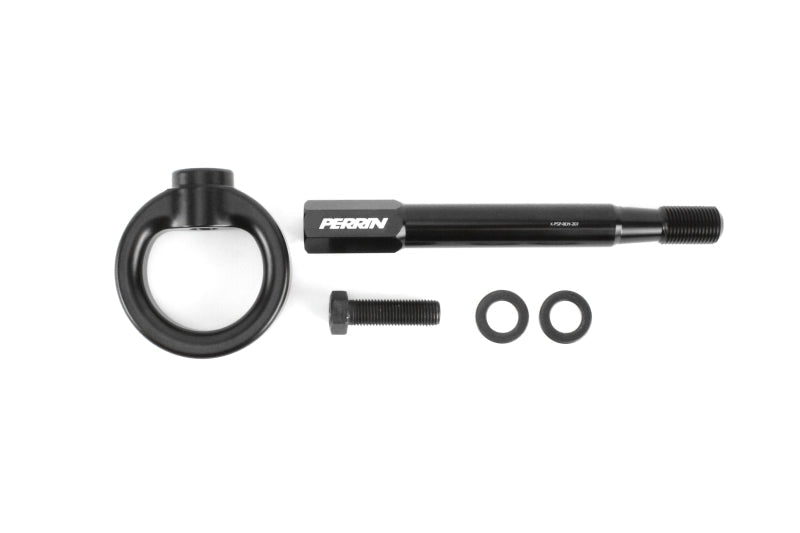 Perrin [22-26 WRX, 18-23 Crosstrek, 14-22 Forester] Front Tow Hook Black - JDMuscleTow HooksperPSP-BDY-237BK