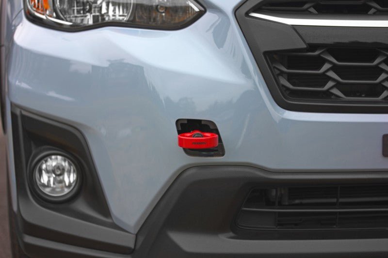 Perrin [22-26 WRX, 18-23 Crosstrek, 20-25 OBXT, 17-23 Impreza] Front Tow Hook Red - JDMuscleTow HooksperPSP-BDY-237RD