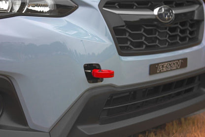 Perrin [22-26 WRX, 18-23 Crosstrek, 20-25 OBXT, 17-23 Impreza] Front Tow Hook Red - JDMuscleTow HooksperPSP-BDY-237RD