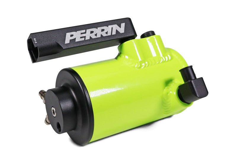 Perrin [22 - 26 WRX] Air Oil Separator - Neon Yellow | PSP - ENG - 611NY - JDMuscleAir Oil SeparatorsperPSP-ENG-611NY