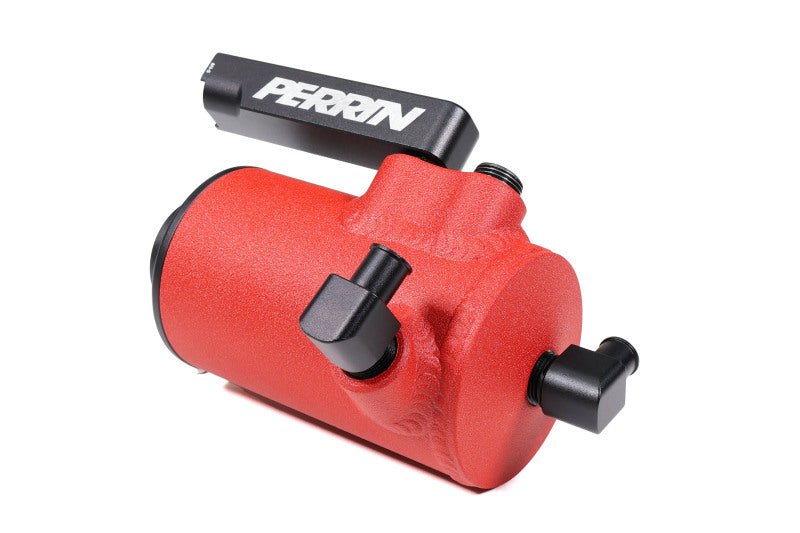 Perrin [22 - 26 WRX] Air Oil Separator - Red | PSP - ENG - 611RD - JDMuscleAir Oil SeparatorsperPSP-ENG-611RD