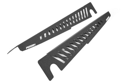 Perrin [22 - 26 WRX] Fender Shroud Set - Black | PSP - ENG - 551BK - JDMuscleFender ShroudsperPSP-ENG-551BK