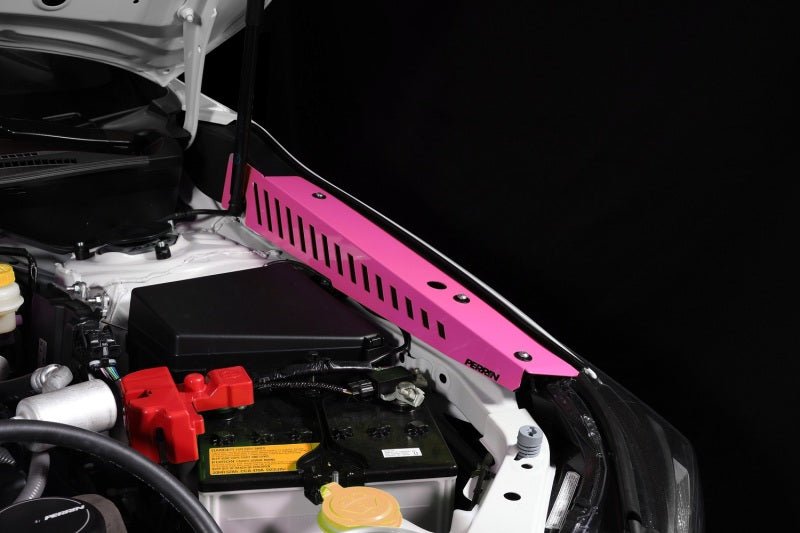 Perrin [22 - 26 WRX] Fender Shroud Set - Hyper Pink | PSP - ENG - 551HP - JDMuscleFender ShroudsperPSP-ENG-551HP