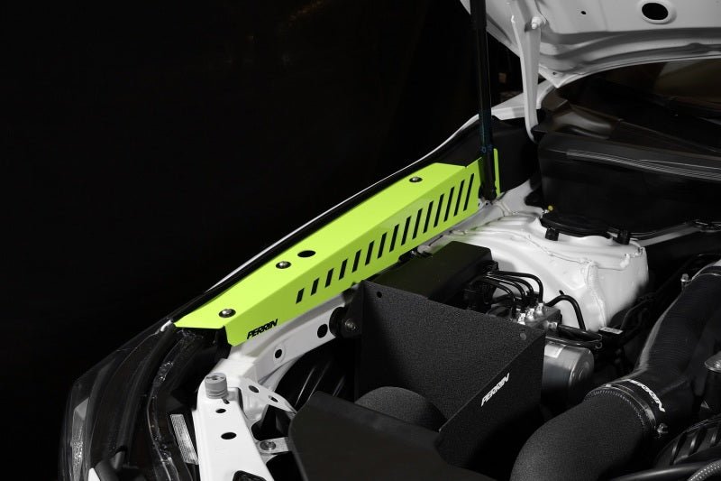 Perrin [22 - 26 WRX] Fender Shroud Set - Neon Yellow | PSP - ENG - 551NY - JDMuscleFender ShroudsperPSP-ENG-551NY