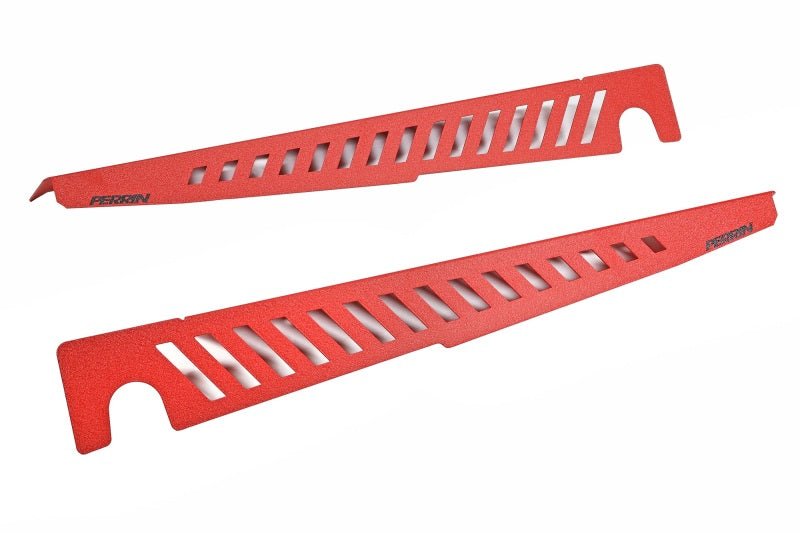 Perrin [22 - 26 WRX] Fender Shroud Set - Red | PSP - ENG - 551RD - JDMuscleFender ShroudsperPSP-ENG-551RD