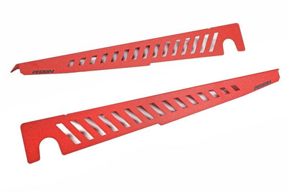 Perrin [22 - 26 WRX] Fender Shroud Set - Red | PSP - ENG - 551RD - JDMuscleFender ShroudsperPSP-ENG-551RD