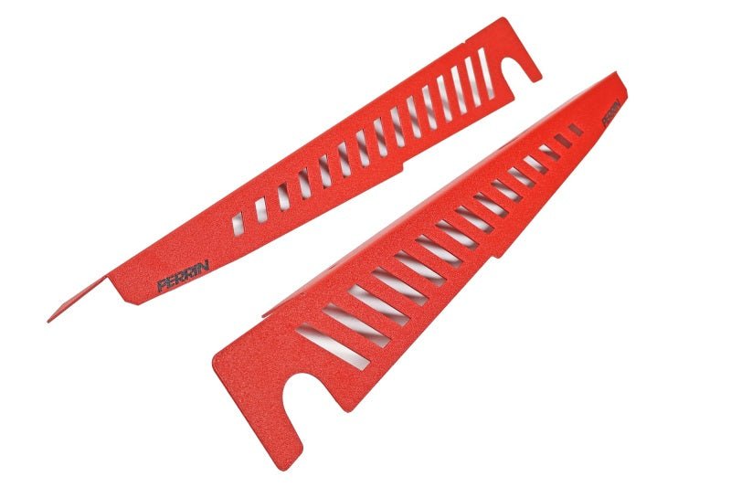 Perrin [22 - 26 WRX] Fender Shroud Set - Red | PSP - ENG - 551RD - JDMuscleFender ShroudsperPSP-ENG-551RD