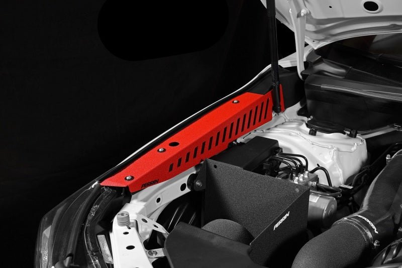 Perrin [22 - 26 WRX] Fender Shroud Set - Red | PSP - ENG - 551RD - JDMuscleFender ShroudsperPSP-ENG-551RD