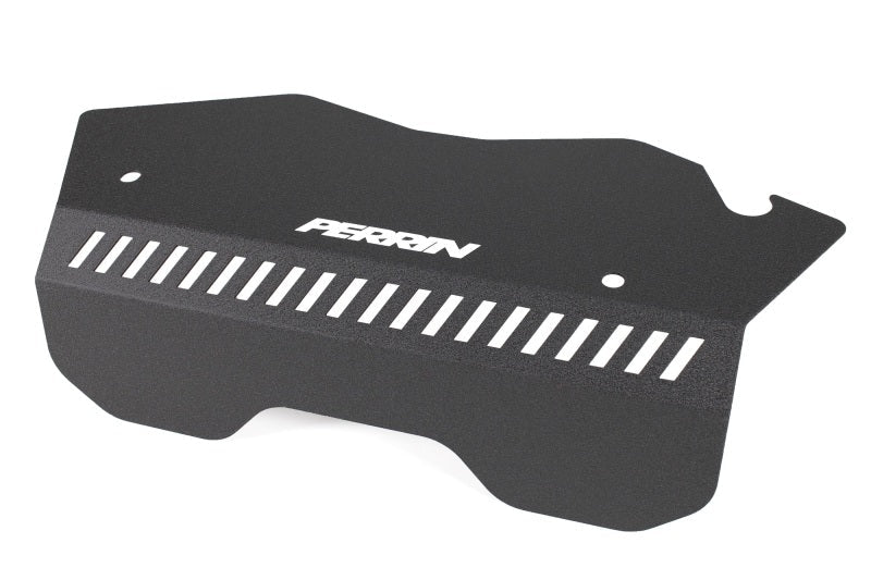 Perrin [22 - 26 WRX] Pulley Cover - Black | PSP - ENG - 153BK - JDMuscleBelt CoversperPSP-ENG-153BK