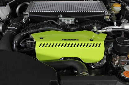 Perrin [22 - 26 WRX] Pulley Cover - Neon Yellow | PSP - ENG - 153NY - JDMuscleBelt CoversperPSP-ENG-153NY