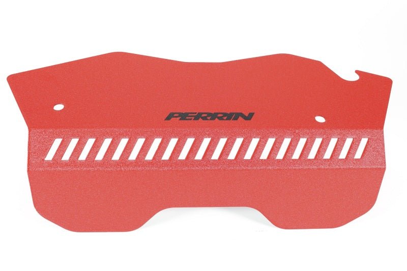 Perrin [22 - 26 WRX] Pulley Cover - Red | PSP - ENG - 153RD - JDMuscleBelt CoversperPSP-ENG-153RD