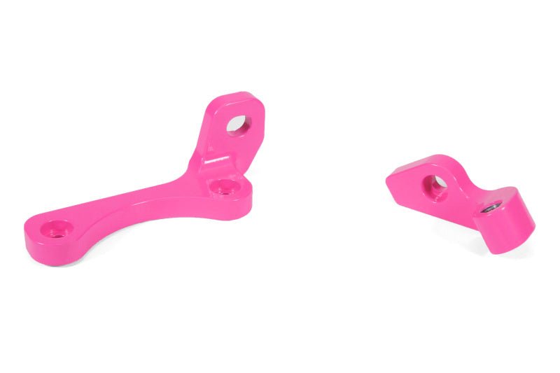 Perrin [22 - 26 WRX] Top Mount Intercooler Bracket - Hyper Pink | PSP - ITR - 331HP - JDMuscleIntercoolersperPSP-ITR-331HP