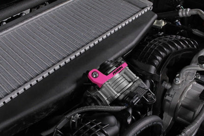 Perrin [22 - 26 WRX] Top Mount Intercooler Bracket - Hyper Pink | PSP - ITR - 331HP - JDMuscleIntercoolersperPSP-ITR-331HP