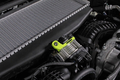 Perrin [22 - 26 WRX] Top Mount Intercooler Bracket - Neon Yellow | PSP - ITR - 331NY - JDMuscleIntercoolersperPSP-ITR-331NY