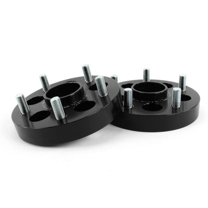 Perrin 25mm 5x100 to 5x114.3 Wheel Adapter Subaru 04-19 (PSP-WHL-226BK)-paPSP-WHL-226BK-PSP-WHL-226BK-Wheel Spacers and Adapters-Perrin Performance-JDMuscle