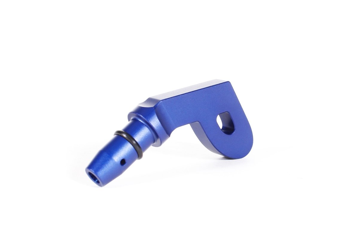 Perrin Aluminum "P" Style Dip Stick Handle Blue Finish FA20 / FA24 | PSP-ENG-720BL