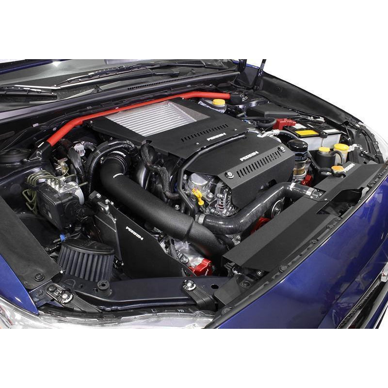 Perrin Charge Pipe Black Subaru WRX 2015-2020 (PSP-ITR-200BK)-paPSP-ITR-200BK-PSP-ITR-200BK-Intercooler Piping Kits-Perrin Performance-JDMuscle