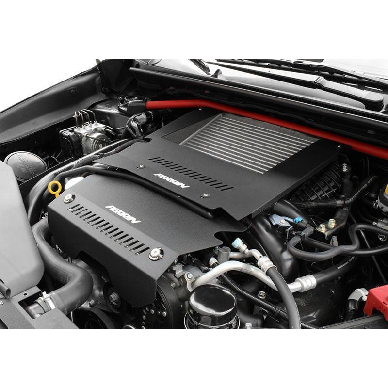 Perrin Engine Cover Kit Black Subaru WRX 2015-2020 (PSP-ENG-165BK)-paPSP-ENG-165BK-PSP-ENG-165BK-Engine Covers-Perrin Performance-JDMuscle
