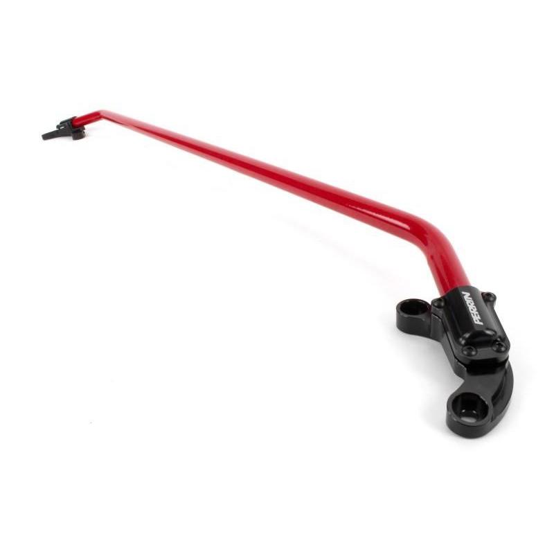 Perrin Front Strut Brace Glossy Red Honda Civic Type R / Civic Si Sedan 2017-2019 | PHP-SUS-050GRD