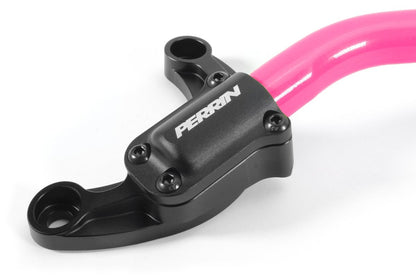 Perrin Hyper 22-24 Subaru WRX Pink Front Strut Tower Bar | PSP-SUS-061HP