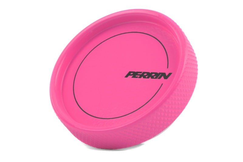 Perrin Oil Cap Round Style Hyper Pink Most Subaru Models | PSP - ENG - 711HP - JDMuscleOil CapsperPSP-ENG-711HP