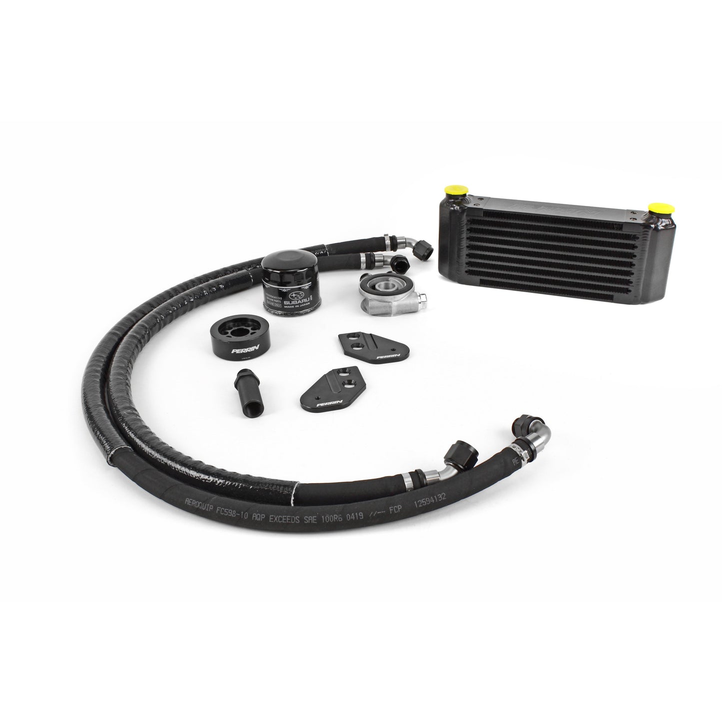 Perrin Oil Cooler Kit Scion FR-S 2013-2016 / Subaru BRZ / Toyota FT-86 2013-2019 (PSP-OIL-113)-paPSP-OIL-113-PSP-OIL-113-Fluid Coolers-Perrin Performance-JDMuscle