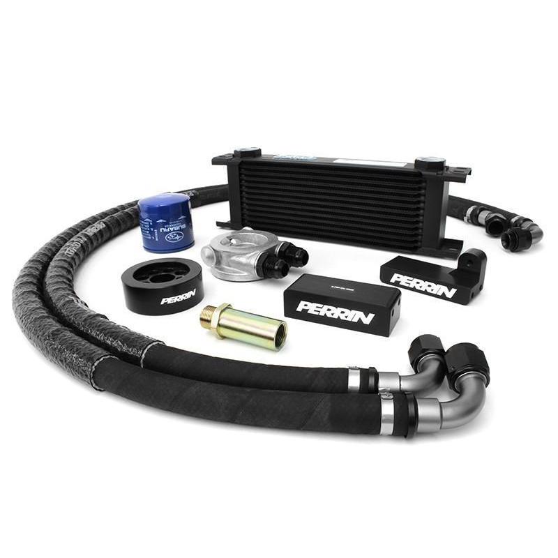 Perrin Oil Cooler Kit Subaru WRX 2006-2014 (PSP-OIL-099)-paPSP-OIL-099-PSP-OIL-099-Fluid Coolers-Perrin Performance-JDMuscle