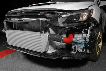 Perrin Performance [22 - 24 Subaru WRX] Front Mount Intercooler Kit | Red Tubes & Silver Core - JDMuscleIntercoolersperPSP-ITR-441SL/RD
