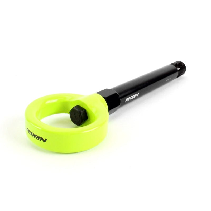 PERRIN Performance Rear Tow Hook Kit Neon Yellow Honda Civic Type R 2017+ / SI 2017+ | PHP-BDY-251NY - JDMuscleTow HooksperPHP-BDY-251NY