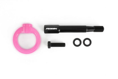 Perrin Rear Tow Hook Kit Hyper Pink Subaru Forester 2014 - 2023 | PSP - BDY - 253HP - JDMuscleTow HooksperPSP-BDY-253HP