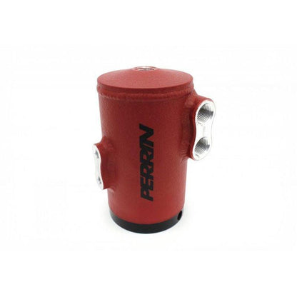 Perrin 02-14 WRX / 04-21 STI / 05-09 LGT Air Oil Separator Red w/ FMIC | PSP-ENG-607RD