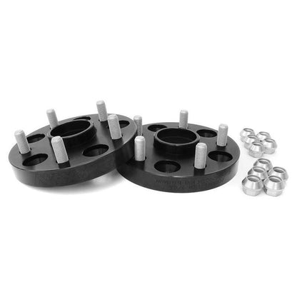 Perrin Subaru 5x100 25mm Wheel Spacers (One Pair) (PSP-WHL-026BK)-paPSP-WHL-026BK-PSP-WHL-026BK-Wheel Spacers and Adapters-Perrin Performance-JDMuscle