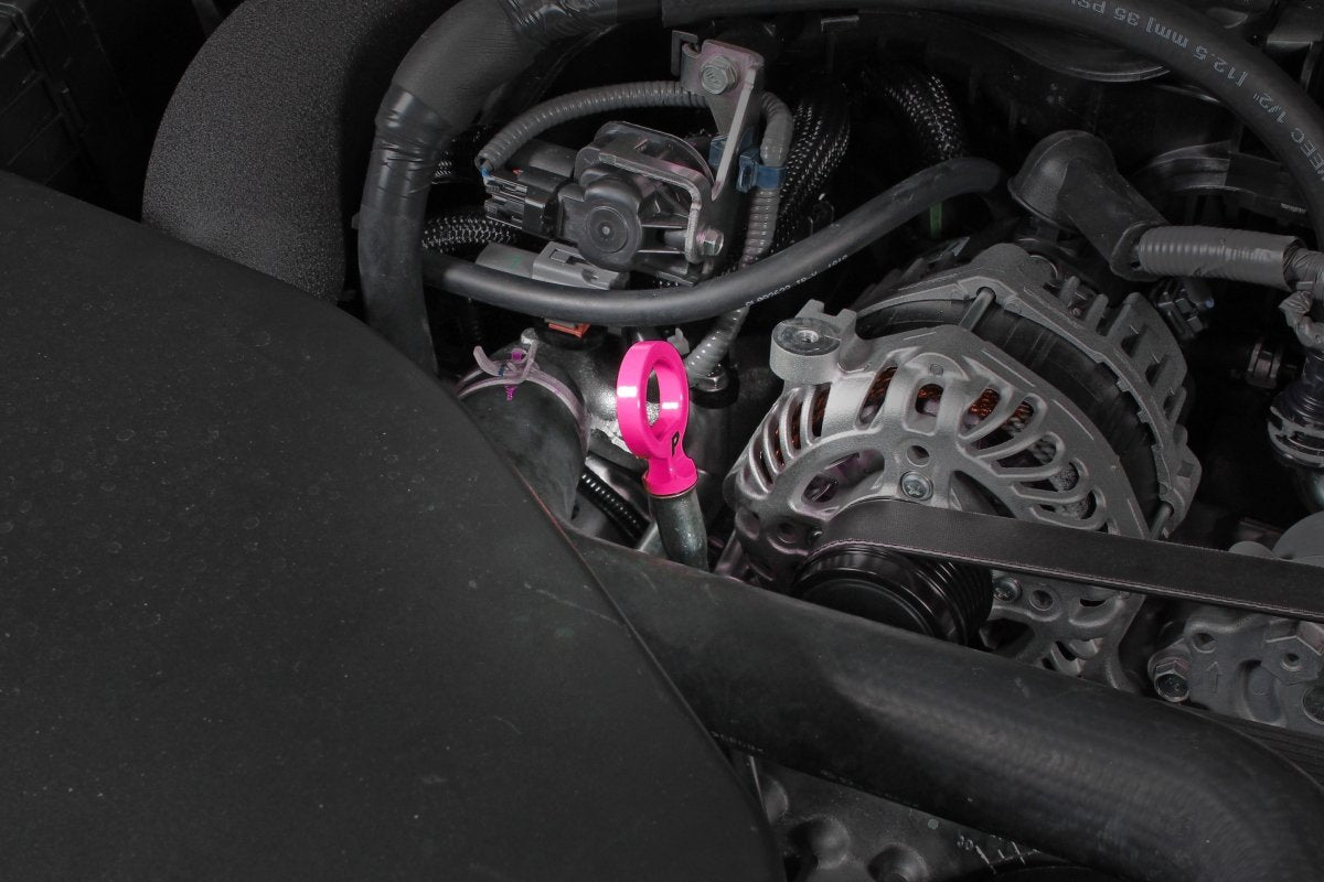 Perrin Subaru Dipstick Handle Loop Style - Pink | PSP - ENG - 721HP - JDMuscleDipsticksperPSP-ENG-721HP