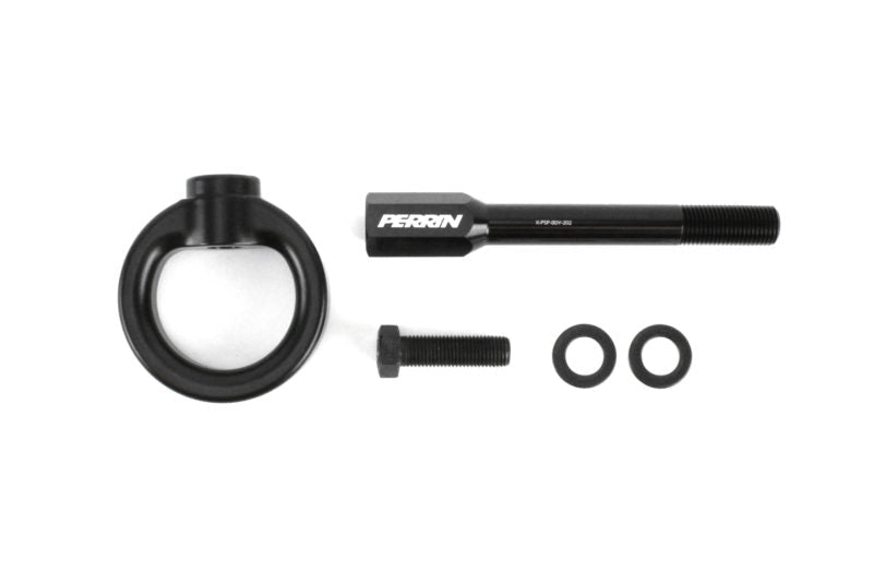 Perrin Tow Hook Kit | Front - Black WRX 15 - 2017 / STI 15 - 2017 | PSP - BDY - 232BK - JDMuscleTow HooksperPSP-BDY-232BK