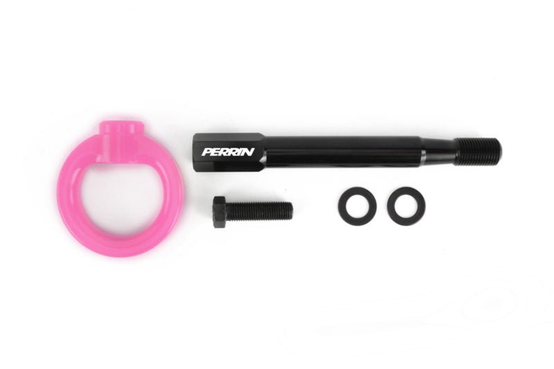 Perrin Tow Hook Kit | Rear - Hyper Pink WRX 2008 - 2014 / STI Sedan 2008 - 2014 | PSP - BDY - 251HP - JDMuscleTow HooksperPSP-BDY-251HP