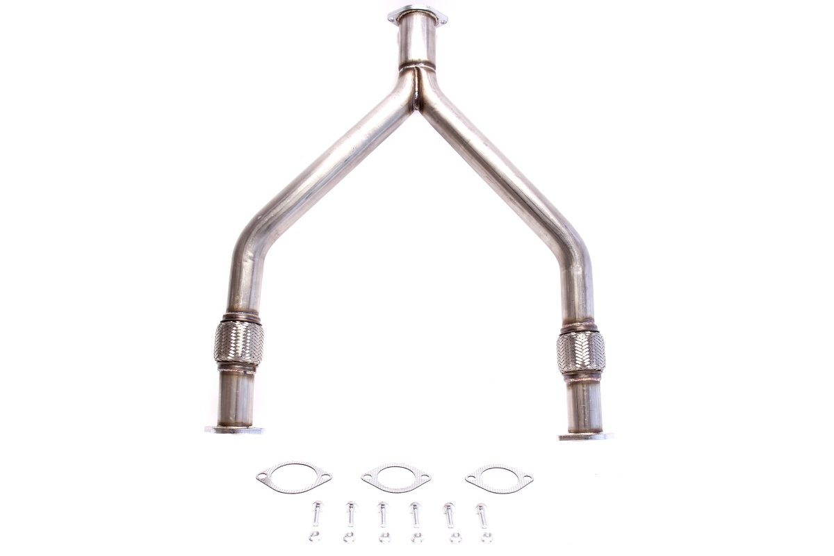 PLM [14-24 Infiniti Q50, 09–20 Nissan 370Z] Y-Pipe Kit - JDMuscleFront Pipes and Downpipes / J-PipesPLM-V37-Y-PIPE