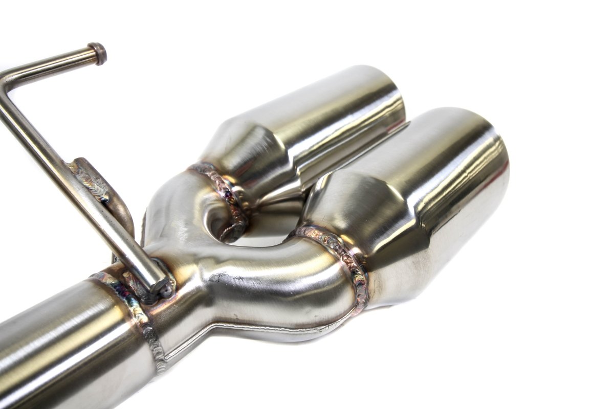 PLM [15-21 WRX/STI] Axle-Back Exhaust Muffler Deletes V2 - JDMuscleAxle Back ExhaustsPLM-SUB-TKP-DUAL-2015-2-POLISHPOLISHED TIP